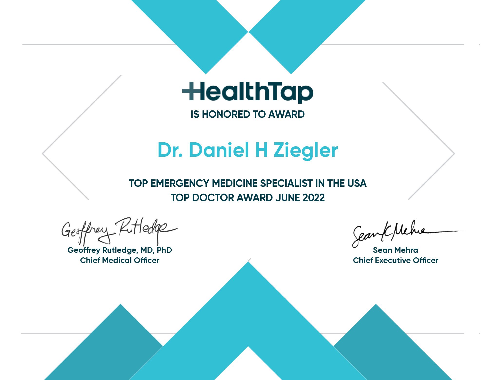 HealthTap's Top ER Doc June 2022